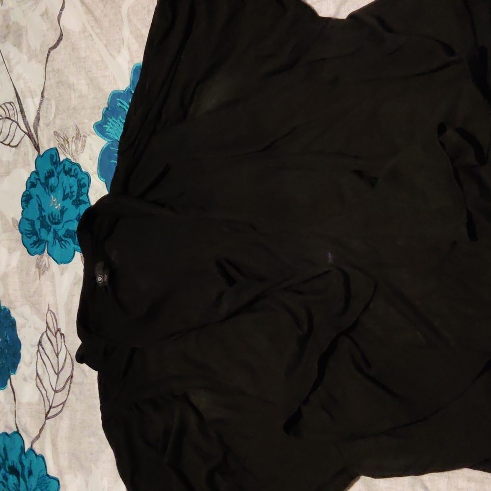 Cute black coverup